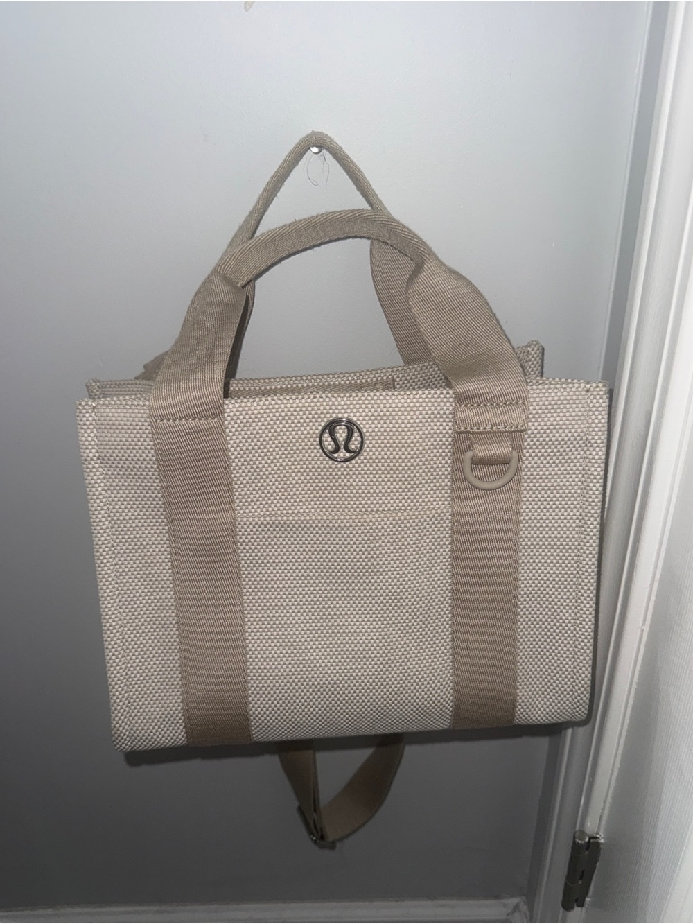 Lululemon Two-Tone Canvas Tote Bag Mini 4.5L